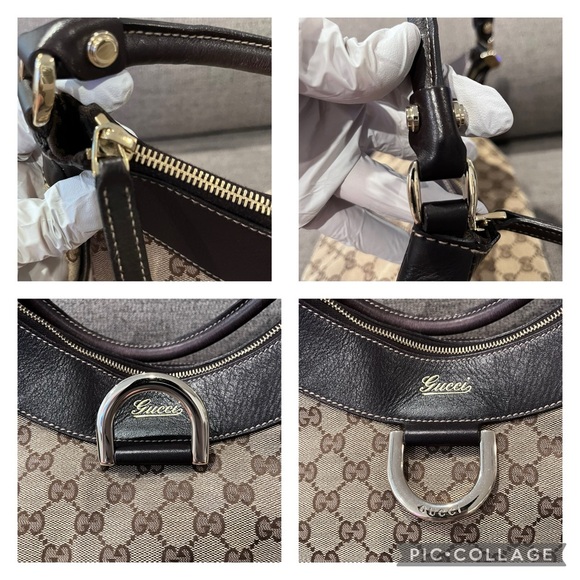 Authentic Gucci Abbey GG Monogram Shoulder Bag - Picture 5 of 16